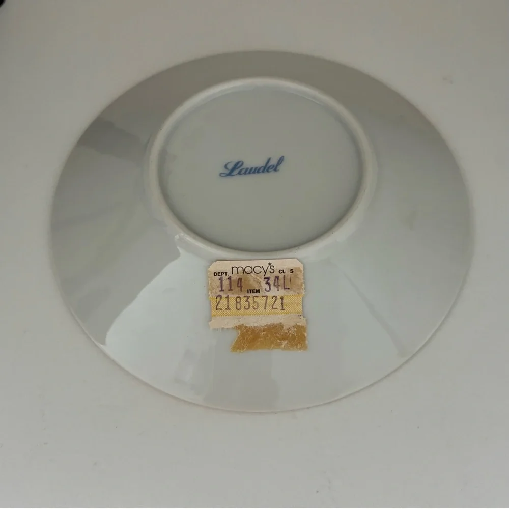 NWT Vintage Laudel for Macy’s Porcelain Made in Japan Demitasse Tea Cup/Saucer